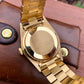 Rolex President 18038 Bark Day Date 18K Yellow Gold Circa 1985 - Hashtag Watch Company