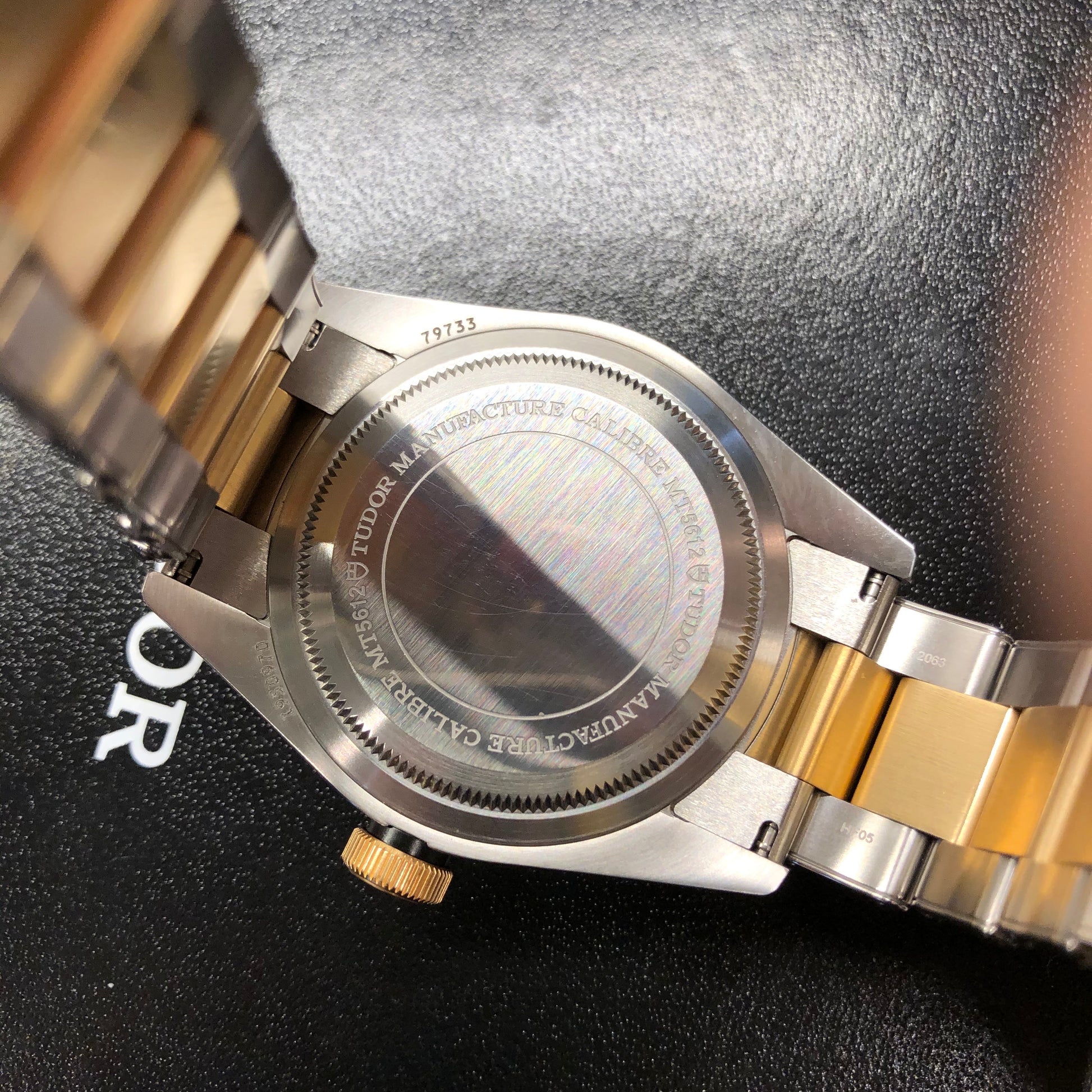 2020 Tudor Heritage Black 79733N Bay Two Tone Steel Gold Automatic 41mm Men's Wristwatch - Hashtag Watch Company