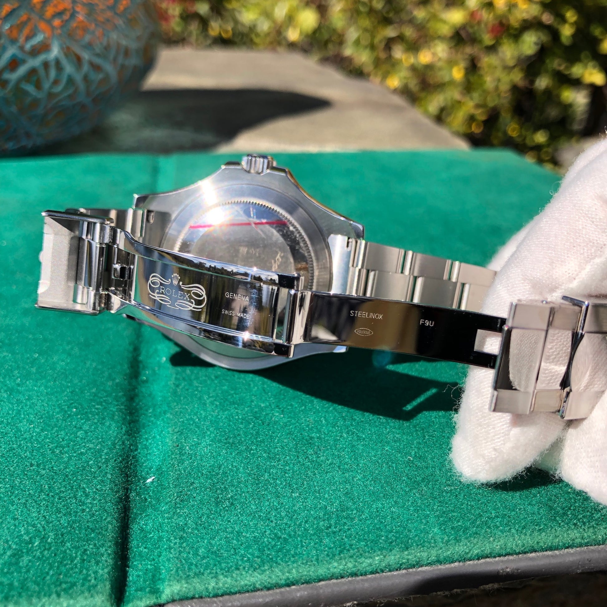 Rolex Yachtmaster 116622 Rhodium Platinum 40mm Steel Oyster Wristwatch Box & Papers - Hashtag Watch Company