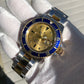 Rolex Submariner Date 16613 Serti Two Tone Stainless Steel Gold Diamond Champange Sapphire Wristwatch Box Papers - Hashtag Watch Company