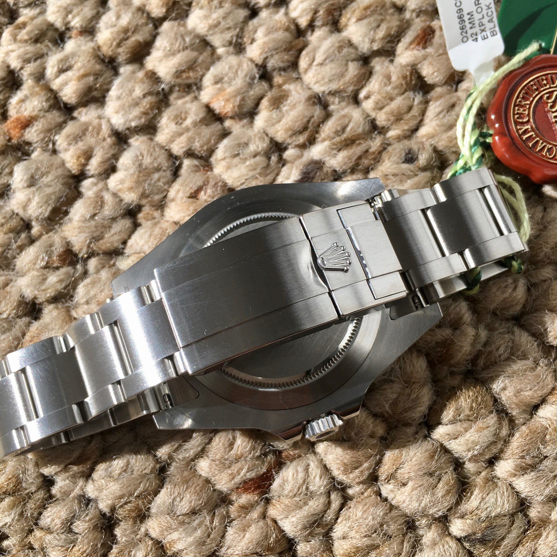 Rolex Explorer II 216570 Steel Black Random Serial Oyster Wristwatch 2014 Box Papers - Hashtag Watch Company