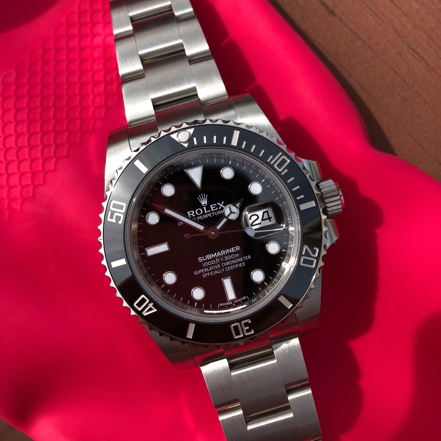 Rolex Submariner Date 116610LN Steel Ceramic Wristwatch New Factory Wrapped Box Papers - Hashtag Watch Company