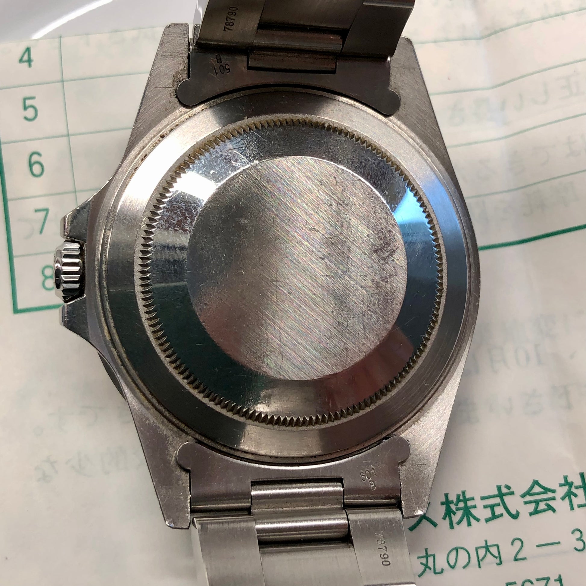 1999 Rolex GMT MASTER II 16710 Pepsi Oyster Wristwatch with Original Tag and Papers - Hashtag Watch Company