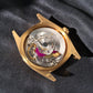 Vintage Rolex President 1803 Day Date 18K Yellow Gold Linen 1972 Wristwatch - Hashtag Watch Company