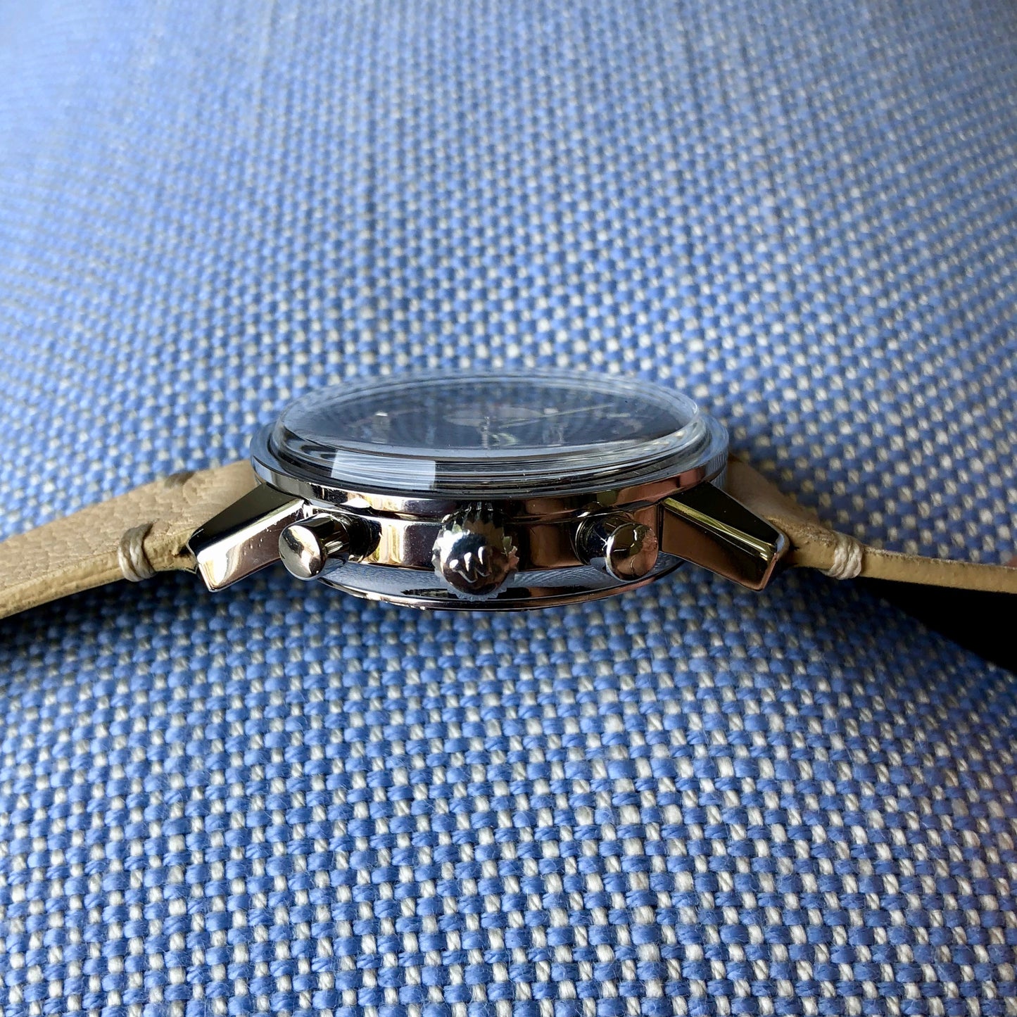 Vintage Wyler Vetta Jumbostar 1502/6 Lifeguard Incaflex Valjoux 23 Chronograph Wristwatch - Hashtag Watch Company
