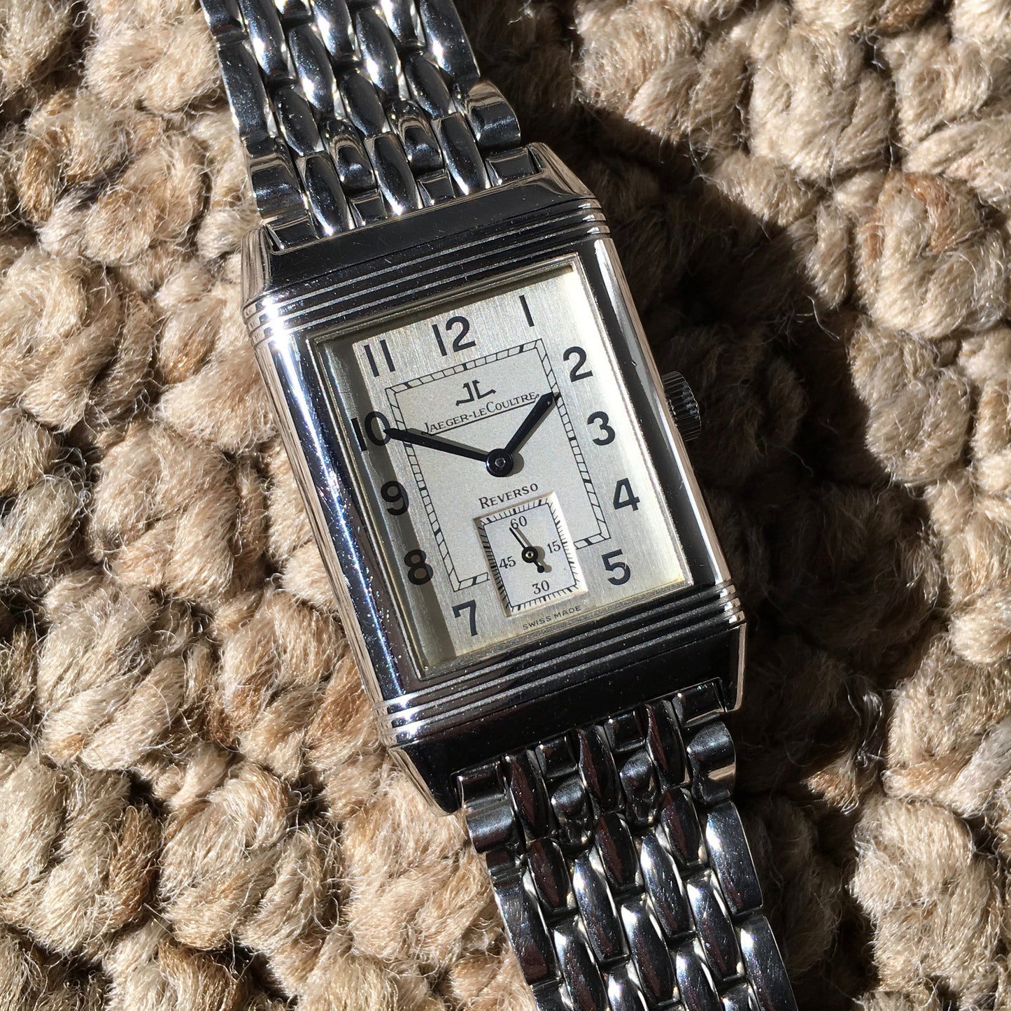 Jaeger LeCoultre Reverso Grande Taille 270.8.62 Steel Manual Wind Wristwatch - Hashtag Watch Company