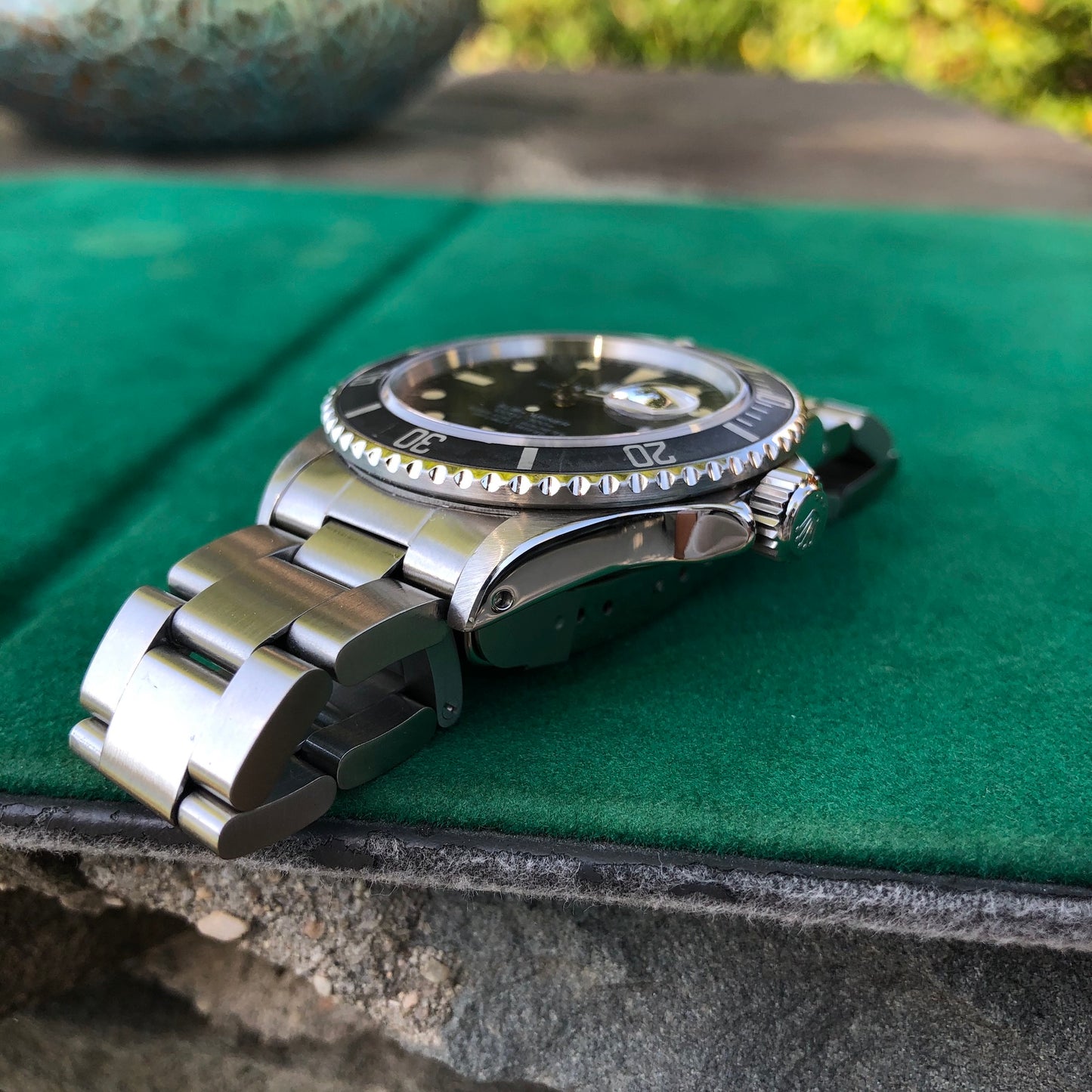 Vintage Rolex Submariner 16800 Matte Dial Sapphire Box Papers Circa 1982 - Hashtag Watch Company