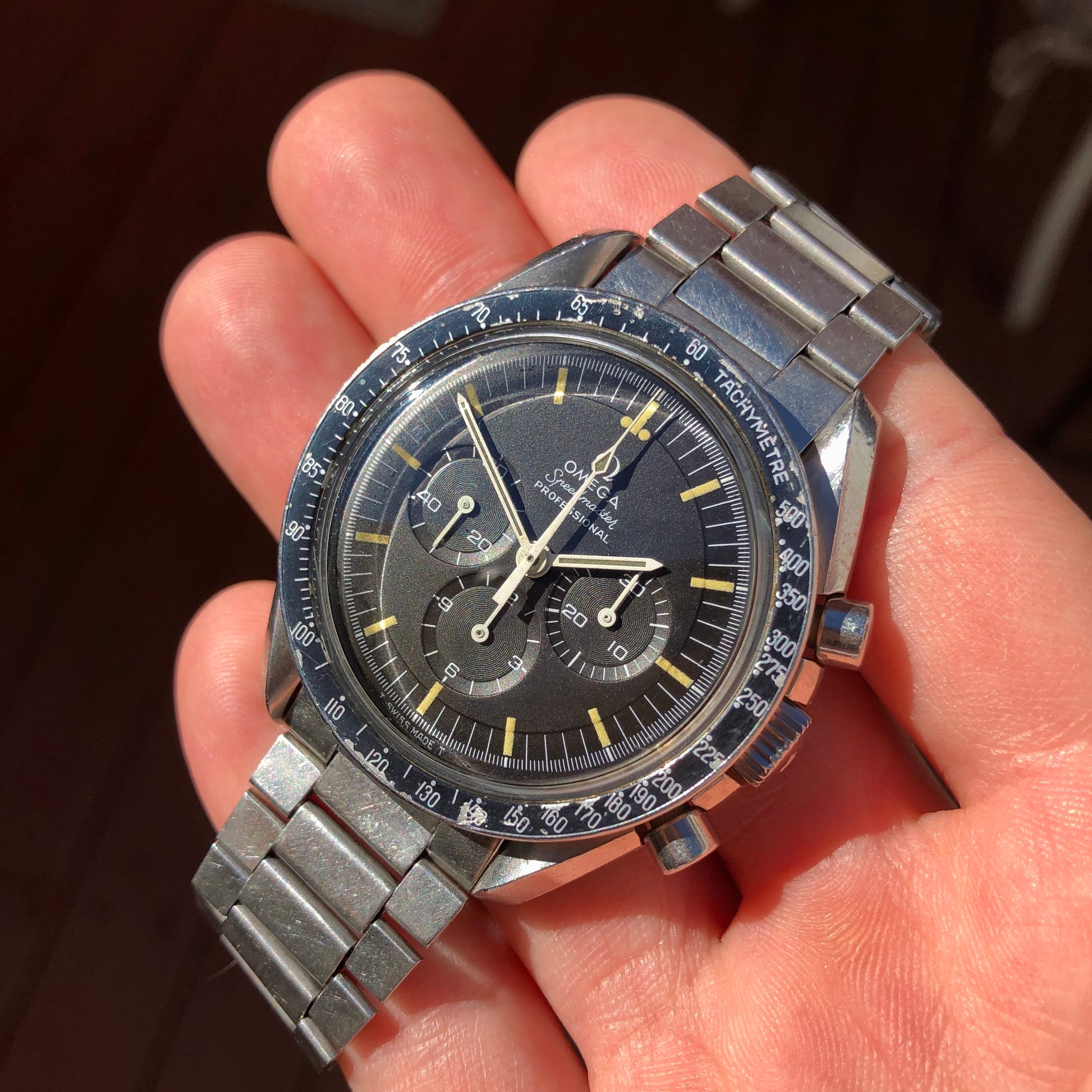1969 Vintage Omega Speedmaster 145.022 ST Steel Cal. 861 Chronograph Pre Moon Wristwatch - Hashtag Watch Company