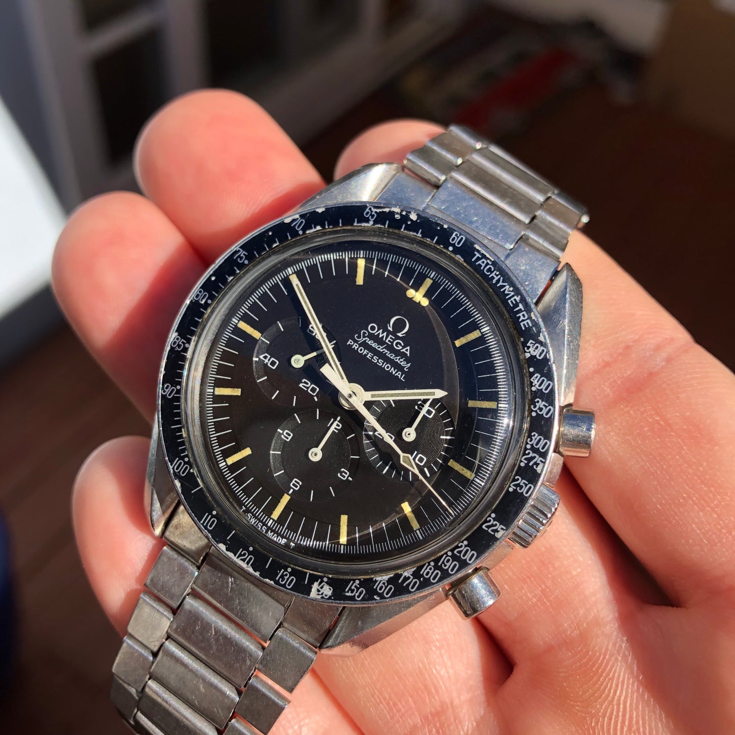 1969 Vintage Omega Speedmaster 145.022 ST Steel Cal. 861 Chronograph Pre Moon Wristwatch - Hashtag Watch Company