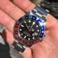 Vintage Rolex GMT MASTER 1675 Pepsi Oyster Perpetual Wristwatch Circa 1978 - Hashtag Watch Company