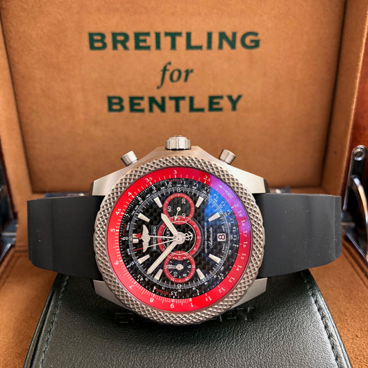 Breitling For Bentley E27365 SuperSport Light Body Titanium Automatic Chronograph Limited Edition Box & Papers - Hashtag Watch Company