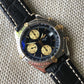 Breitling Chronomat B13050.1 Chronograph Two Tone Steel Gold Black Automatic Wristwatch - Hashtag Watch Company