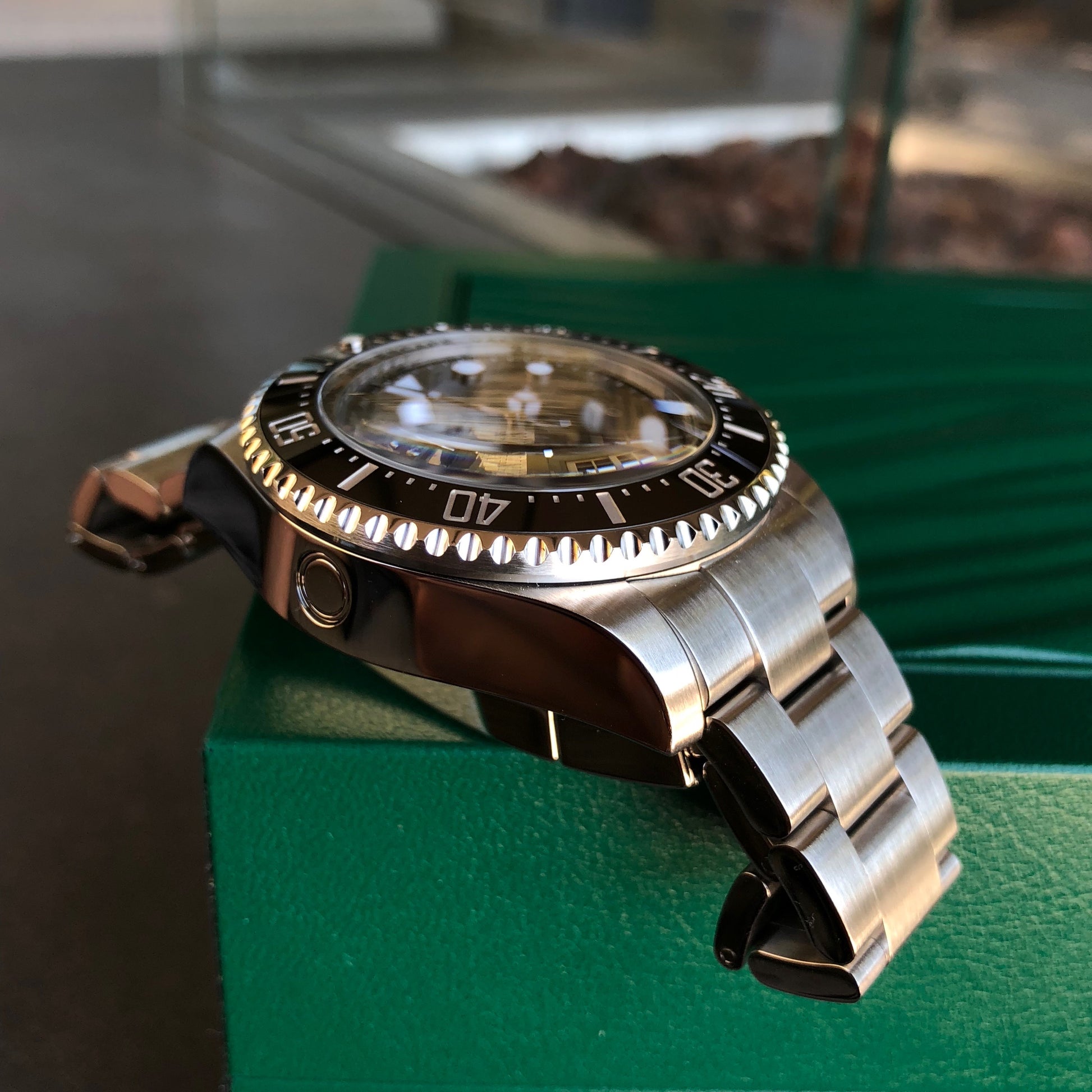 Rolex SEA DWELLER DEEPSEA 116660 Ceramic Mens 44mm Automatic Wristwatch Box & Papers Circa 2016 - Hashtag Watch Company