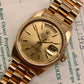 1985 Rolex President 18038 Day Date Yellow Gold Champagne Wristwatch with Papers - Hashtag Watch Company