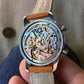 Vintage Omega 2451-6 Steel Chronograph Cal. 321 Manual 1950's Wristwatch 35mm - Hashtag Watch Company