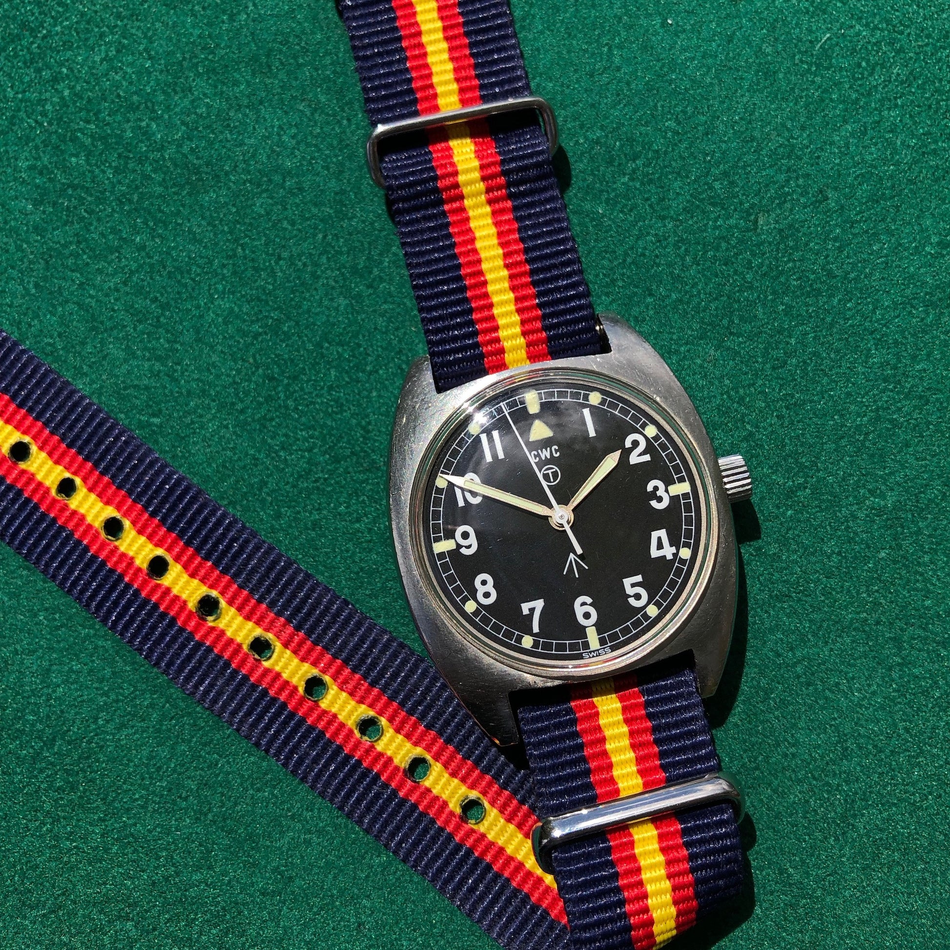 Vintage CWC W10 Military Steel Manual Wind Wristwatch Circa 1976 - Hashtag Watch Company