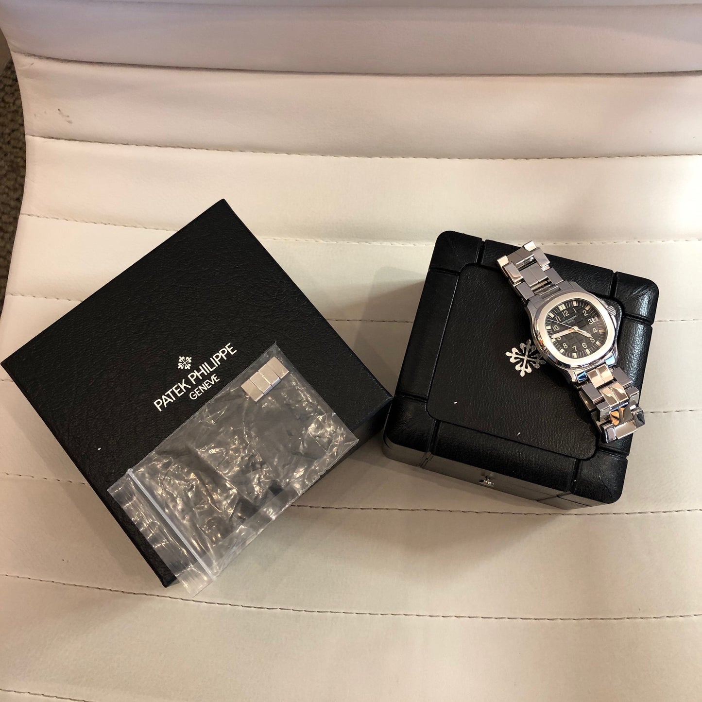 Patek Philippe Aquanaut 5066 Stainless Steel Automatic Wristwatch - Hashtag Watch Company