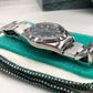 2000 Rolex Air King 14000 Blue Explorer Dial Stainless Steel Wristwatch Box Papers - Hashtag Watch Company