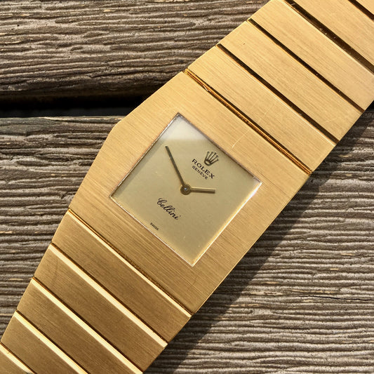 Vintage Rolex Cellini King Midas 4315 18K Yellow Gold Cal. 651 Circa 1975 Wristwatch - Hashtag Watch Company