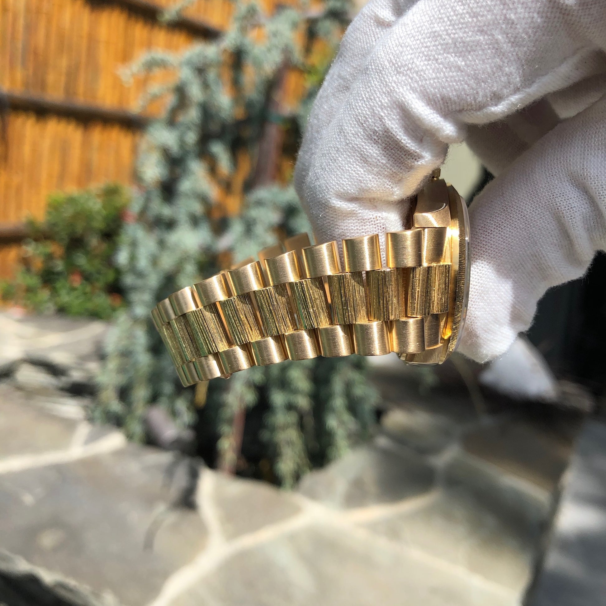 Rolex president 2025 bracelet stretch