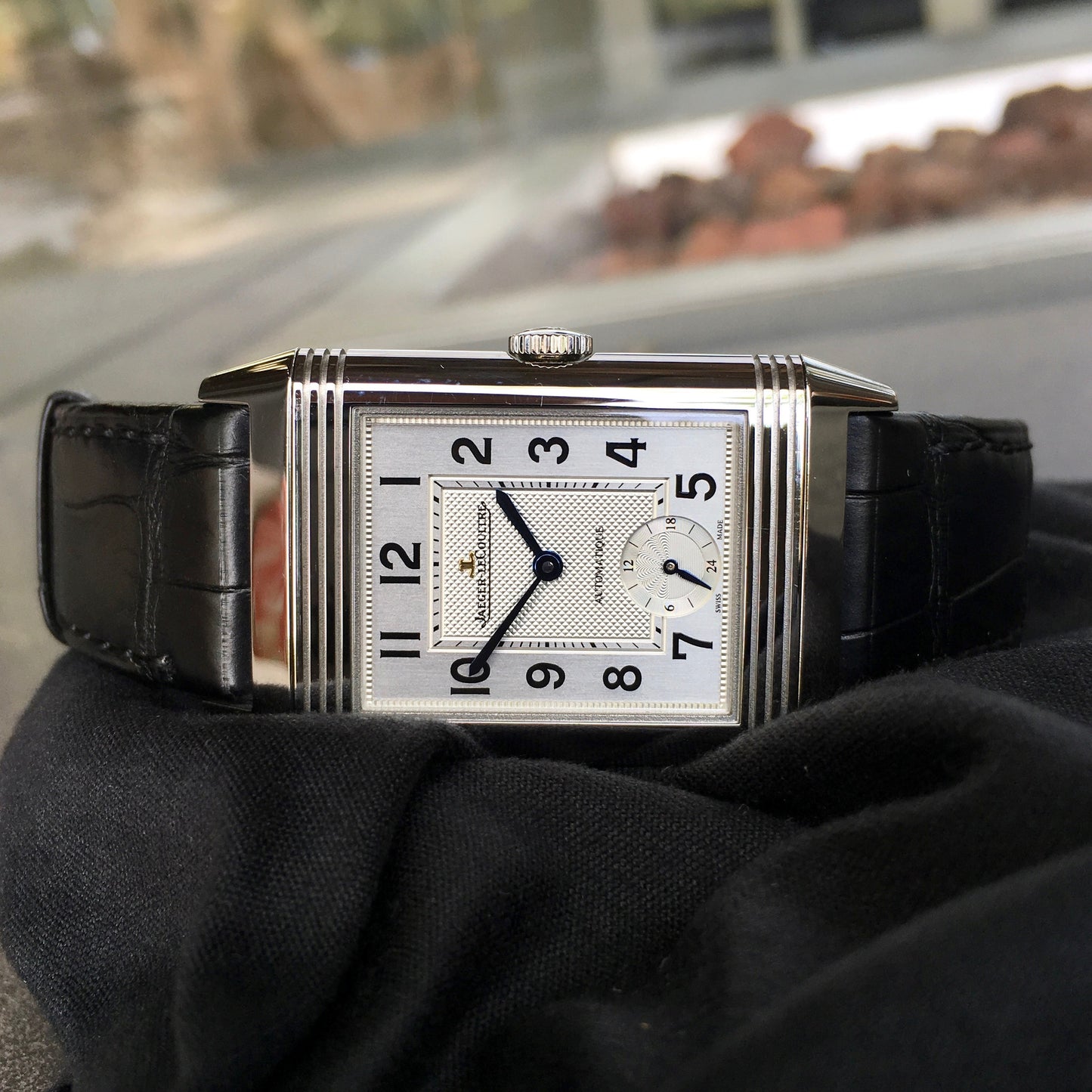 Jaeger LeCoultre Grande Reverso Day & Night Automatique Q3808420 278.8.56 Watch - Hashtag Watch Company