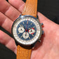 Vintage Gallet MultiChron Racine Excel-O-Graph Steel Chronograph EP 40.68 Wristwatch - Hashtag Watch Company