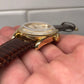 1952 Rolex Bombay 6090 Oyster Perpetual 14K Yellow Gold Red “Officially” Original Dial Wristwatch - Hashtag Watch Company