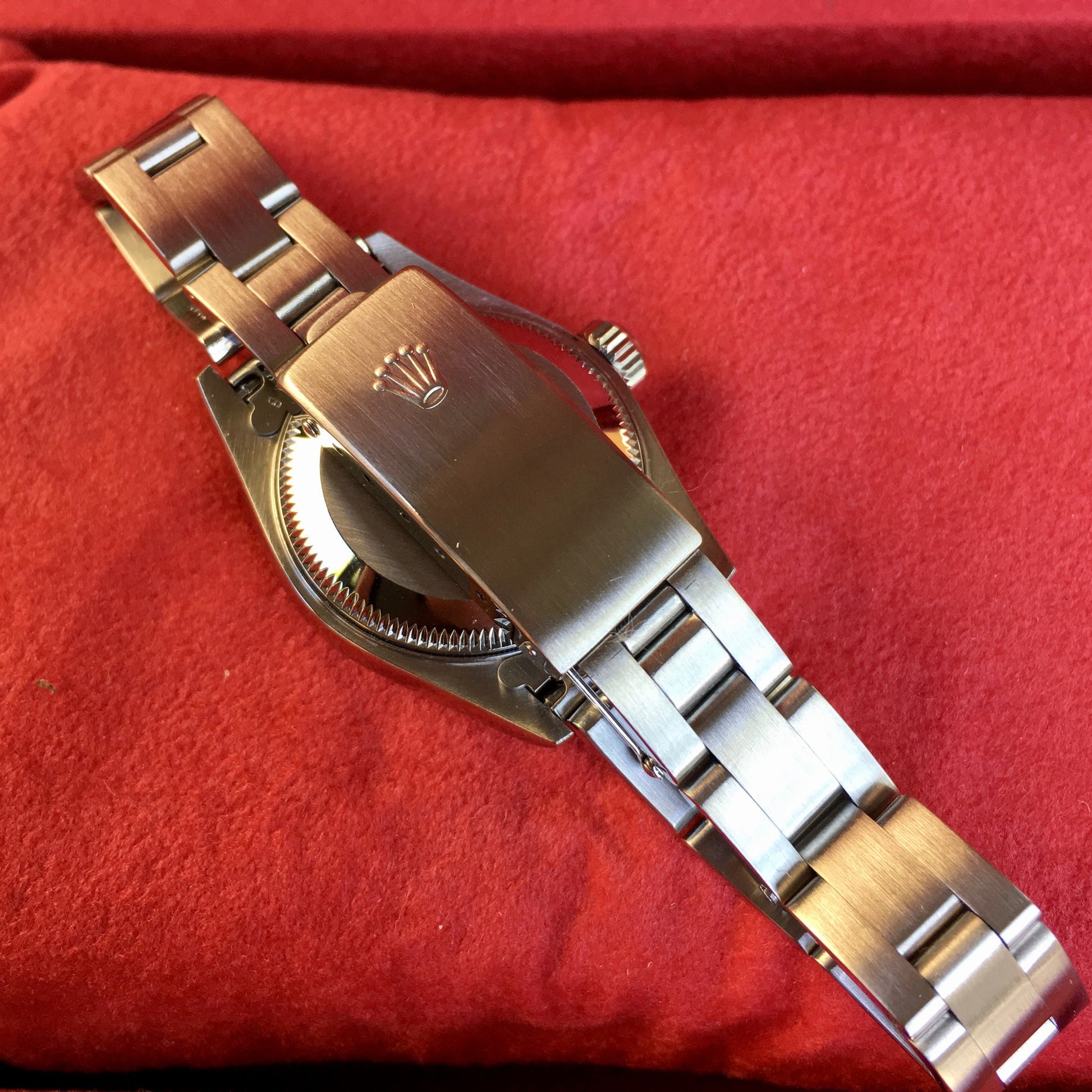 Rolex Date 79160 Silver Tapestry Automatic Stainless Steel Wristwatch Box Papers - Hashtag Watch Company