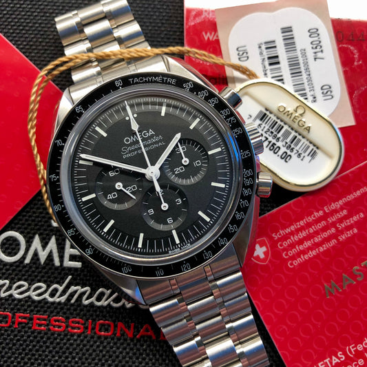 2021 Omega Speedmaster Moonwatch 310.30.42.50.01.002 Co-Axial Master 42mm Wristwatch with Box Papers - Hashtag Watch Company