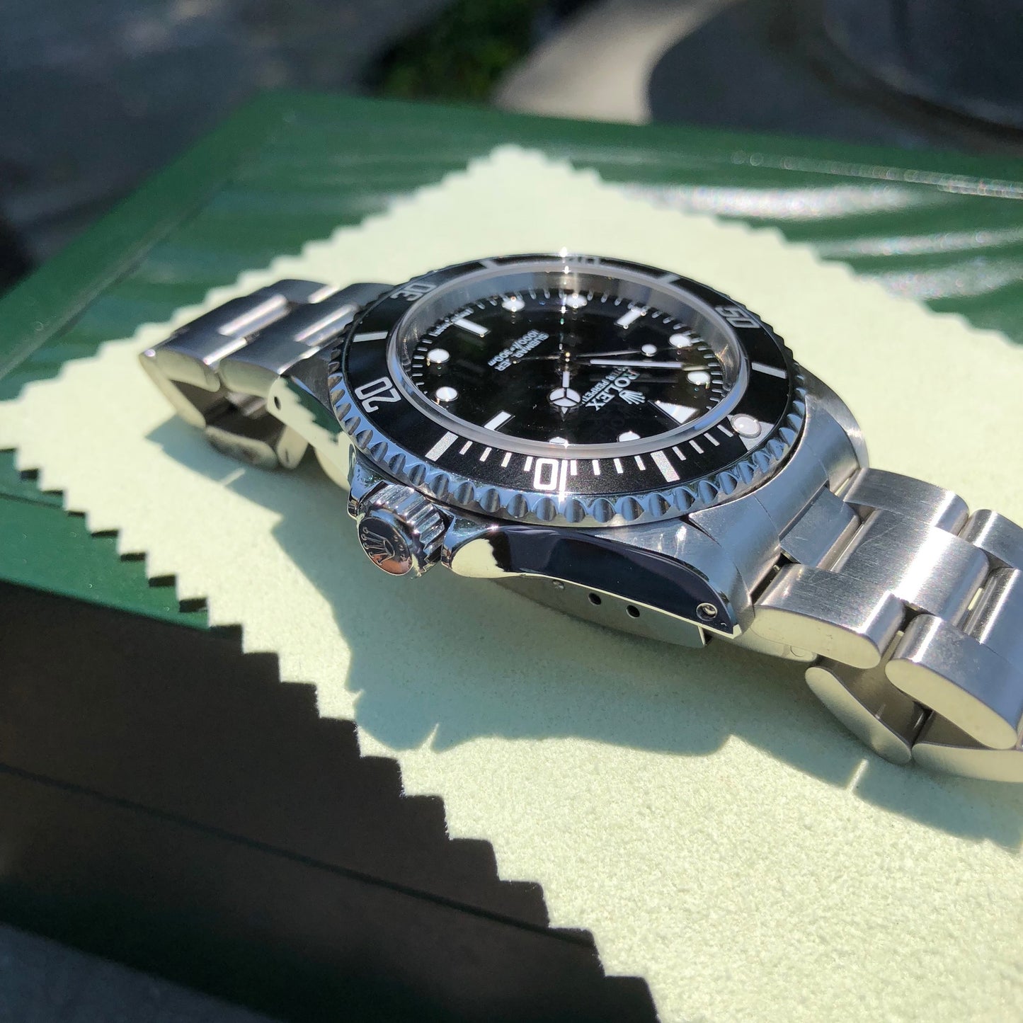 Rolex Submariner 14060 No Date Stainless Steel Wristwatch Box & Papers Circa 2006 - Hashtag Watch Company