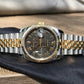 Rolex Datejust 116233 Black 50th Anniversary Jubilee Cal. 3135 Two Tone Steel 18K Wristwatch Circa 2005 - Hashtag Watch Company