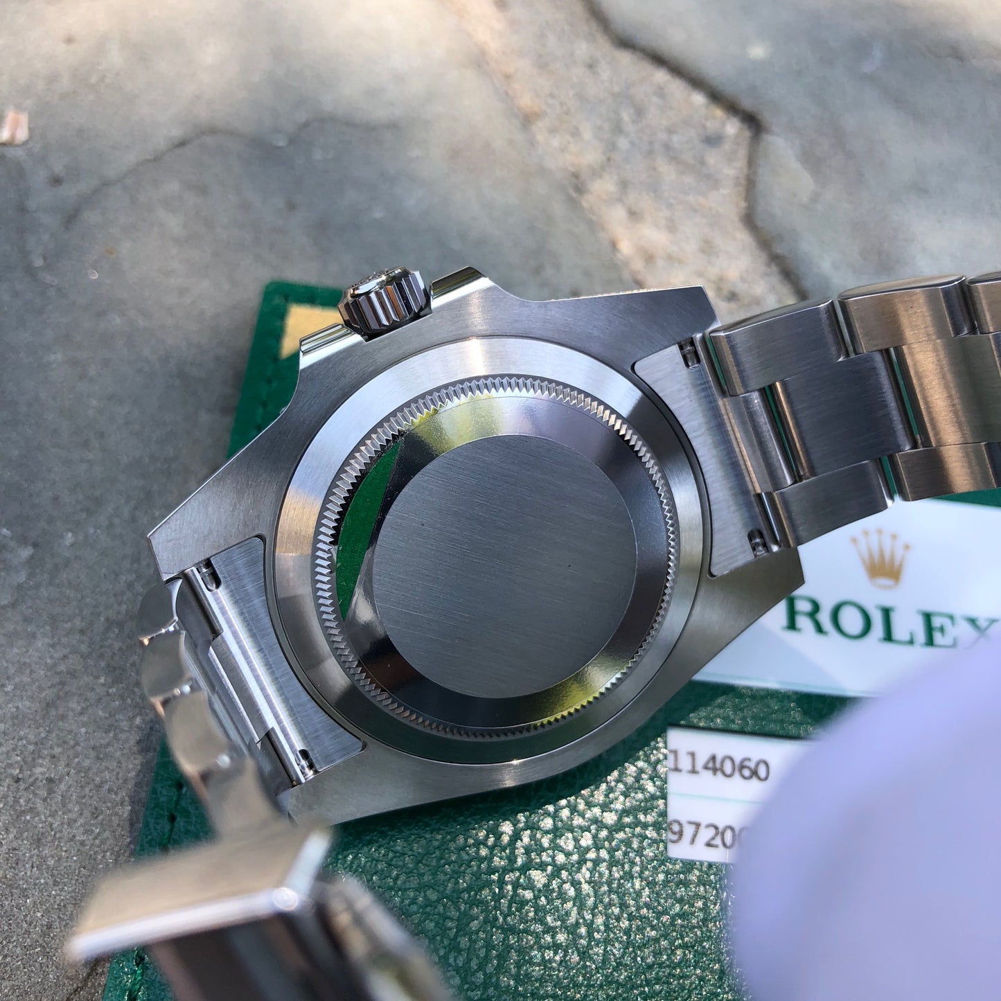 Rolex Submariner 114060 No Date Stainless Steel Ceramic Wristwatch Box Papers Circa 2018 - Hashtag Watch Company