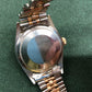 1968 Rolex Datejust 1601 Two Tone Rose Gold Steel Fluted Bezel Jubilee Wristwatch - Hashtag Watch Company