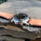 Vintage Gallet Multichron Jim Clark Excelsior Park Steel Chronograph Wristwatch - Hashtag Watch Company