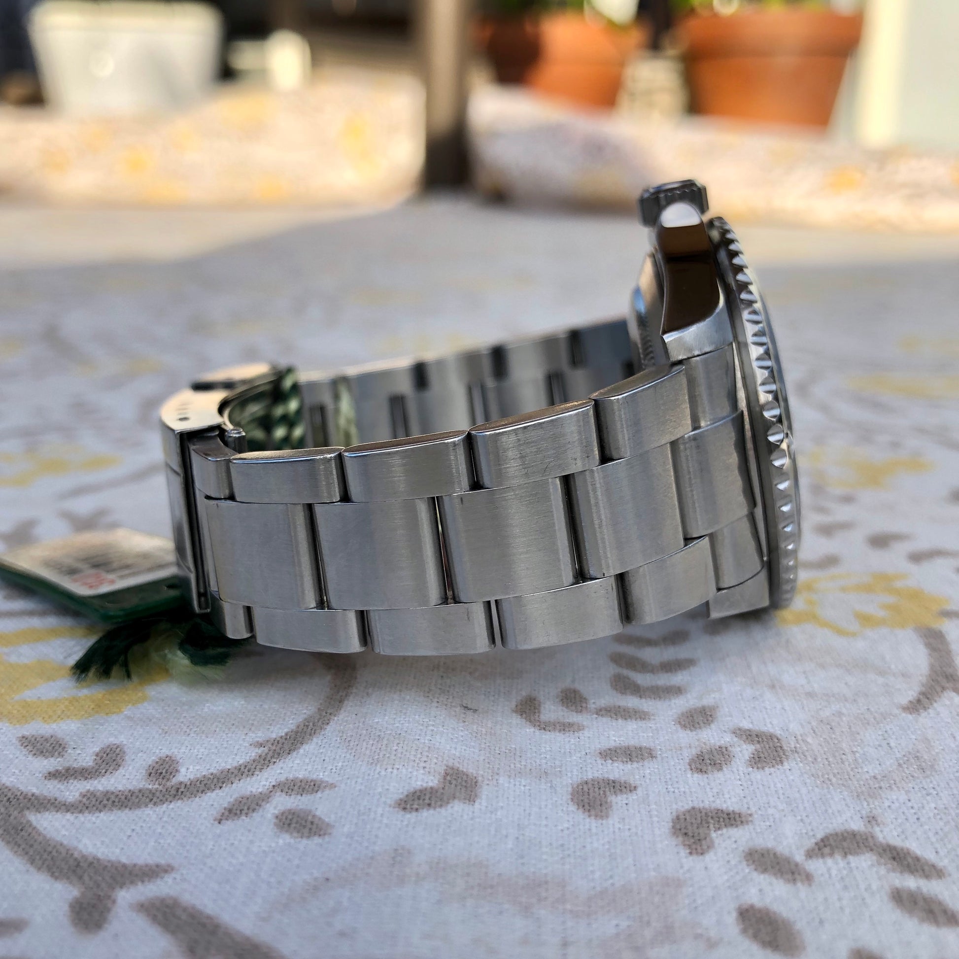 Rolex Submariner Date 16610LV 50th Anniversary Kermit Steel Full Set Box Papers Rehault Circa 2008 - Hashtag Watch Company