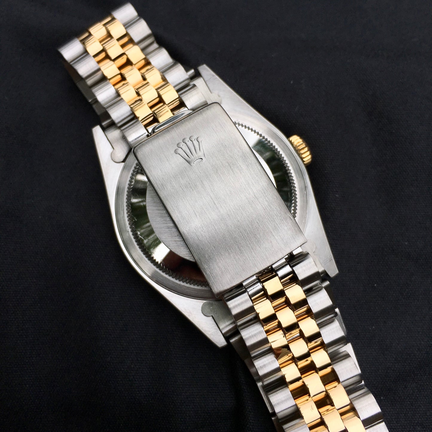 Rolex Datejust 16233 Two Tone Champagne Stick Automatic Wristwatch Circa 1991 - Hashtag Watch Company