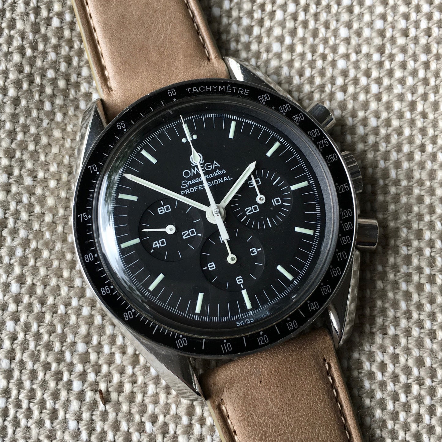 Vintage Omega Speedmaster 145.022 ST Moon Watch Transitional Cal. 861 Circa 1969 Watch - Hashtag Watch Company