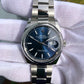 2021 Rolex Datejust 126200 Blue Stick Smooth 36mm Steel Oyster Watch Box Papers - Hashtag Watch Company