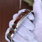 2021 Rolex Datejust 126200 Blue Stick Smooth 36mm Steel Oyster Watch Box Papers - Hashtag Watch Company
