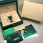 2021 Rolex Datejust 126200 Blue Stick Smooth 36mm Steel Oyster Watch Box Papers - Hashtag Watch Company