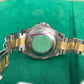 Rolex Yachtmaster 168623 Two Tone Steel Gold 35mm White Oyster Wristwatch Box Papers - Hashtag Watch Company
