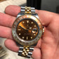 Rolex GMT MASTER II 16713 Two Tone Root Beer Automatic Box Papers Circa 1989 - Hashtag Watch Company