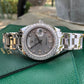 Rolex Pearlmaster 18946 Platinum 39mm Rhodium Serti Diamond Day Date Wristwatch Box & Papers - Hashtag Watch Company