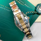 2021 Rolex Datejust 178243 Ladies Two Tone 31mm Midsize Black Stick Wristwatch Box Papers Factory Wrapped - Hashtag Watch Company