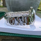 Rolex Pearlmaster 18946 Platinum 39mm Rhodium Serti Diamond Day Date Wristwatch Box & Papers - Hashtag Watch Company