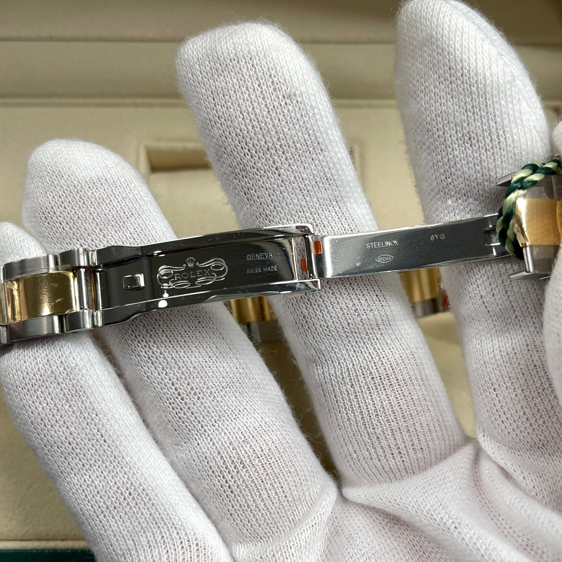 2021 Rolex Datejust 178243 Ladies Two Tone 31mm Midsize Black Stick Wristwatch Box Papers Factory Wrapped - Hashtag Watch Company