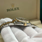2021 Rolex Datejust 178243 Ladies Two Tone 31mm Midsize Black Stick Wristwatch Box Papers Factory Wrapped - Hashtag Watch Company