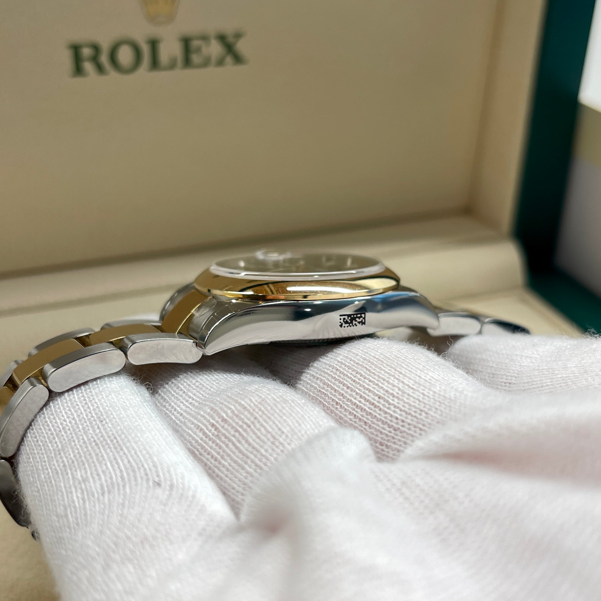 2021 Rolex Datejust 178243 Ladies Two Tone 31mm Midsize Black Stick Wristwatch Box Papers Factory Wrapped - Hashtag Watch Company