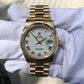 Rolex President 118238 Day Date 18K Yellow Gold White Roman Wristwatch Box Papers - Hashtag Watch Company