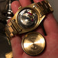 1972 Rolex President 1803 Day Date Yellow Gold Pie Pan Champagne Dial Wristwatch - Hashtag Watch Company